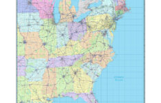 Eastern United States Wall Map The Map Shop
