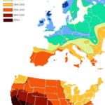 Europe Vs USA The Amount Of Hours Of Sunlight Each Year Vivid Maps