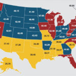 Gas Prices Per State Map Printable Map