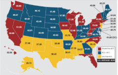 Gas Prices Per State Map Printable Map