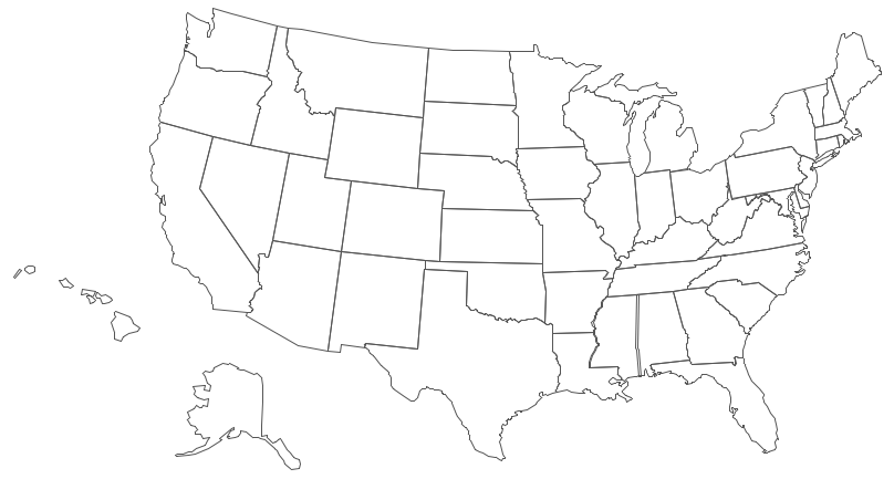 Geo Map USA Virginia