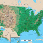 Geographical Maps Of The USA WhatsAnswer