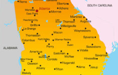 Georgia Map Guide Of The World