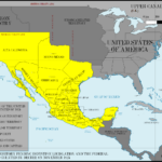Guerra Mexicano Americana Mapa Do M Xico Antes E Causas Do Embate