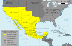 Guerra Mexicano Americana Mapa Do M xico Antes E Causas Do Embate