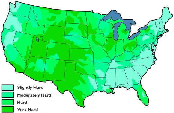 Hard Water Areas In The United States