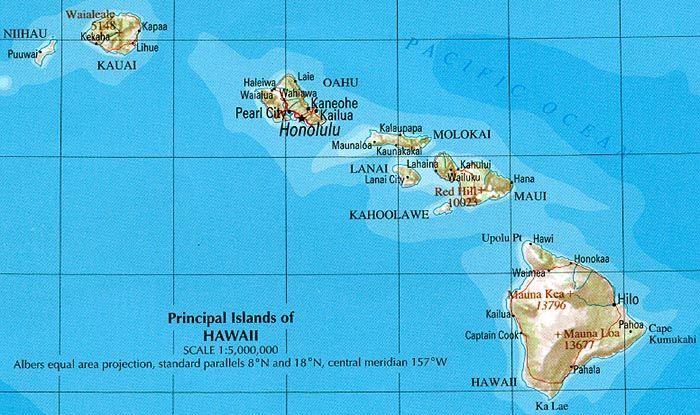 Hawaii Geographical Location Google Search Map Of Hawaii Hawaii 