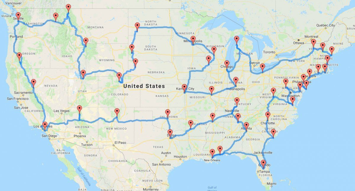 Here s How Your Epic Family Road Trip Across North America Should Loo 