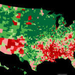 Homicide Rate By County MapPorn