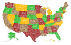 How Many Counties Are In The United States WorldAtlas