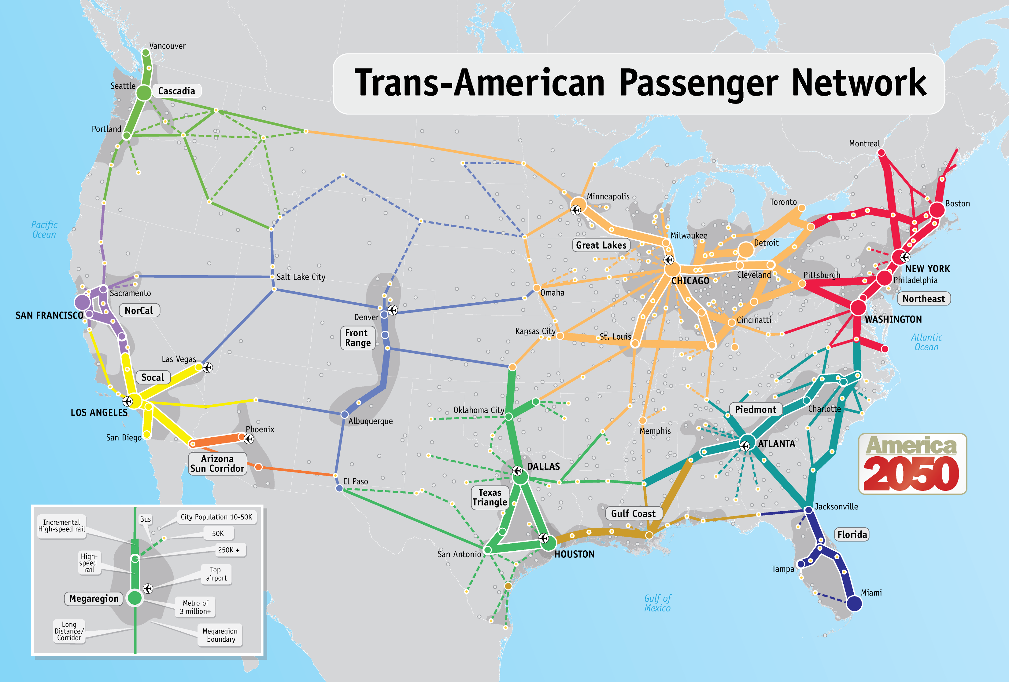 HSR Network png 3300 2233 Trans America Gulf Coast Florida America