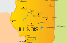 Illinois Map Guide Of The World