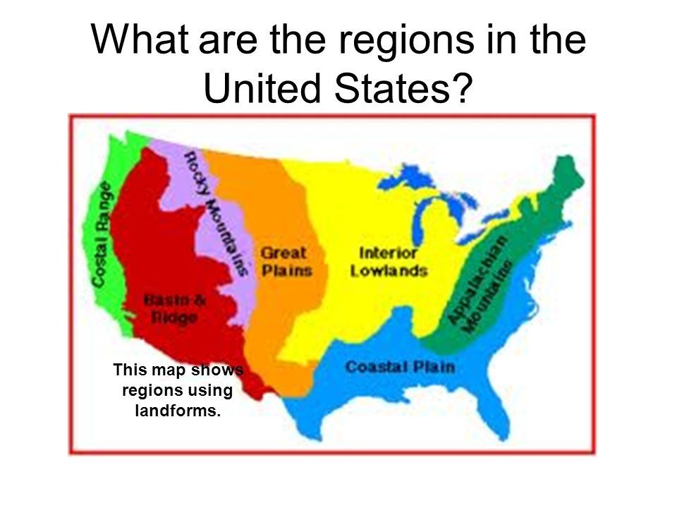 Image Result For Map Of United States With Landforms United States 