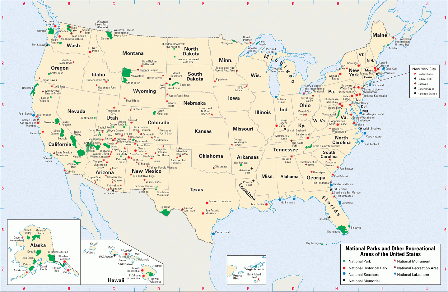 Image Result For Usa National Parks Map National Parks Map National 