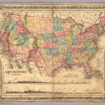 Index Map United States Of America David Rumsey Historical Map