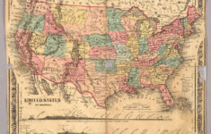 Index Map United States Of America David Rumsey Historical Map