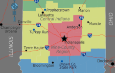 Indiana Regions Map Mapsof