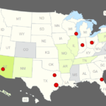 Interactive USA Map Clickable States Cities