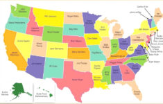 Interactive Visited States Map Printable Map
