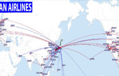 International Flights Japan Airlines Route Map