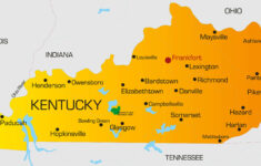Kentucky Map Guide Of The World