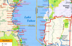 Lake Tahoe Tourist Attractions Map