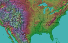 landform map of the united states Landform Map Of The United States