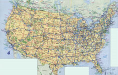 Large Scale Highways Map Of The USA USA Maps Of The USA Maps