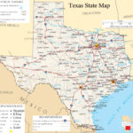 Large Texas Map