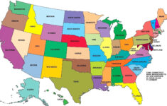 List Of US 50 States Capitals Map Quiz One Platform For Digital