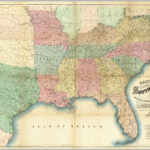 Lloyd S Map Of The Southern States David Rumsey Historical Map