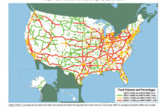 Major Truck Routes On The National Highway System 2040 FHWA Freight