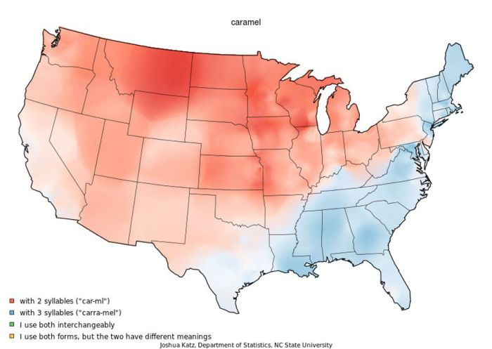 Map Of American Accents 25 Pics 