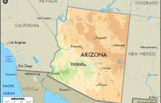 map of arizona travelsfinders com 1 Map Of Arizona TravelsFinders Com