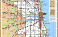 Map Of Chicago USA