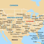 Map Of Cincinnati Northern Kentucky Airport CVG Orientation And