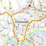 Map Of Cincinnati Ohio GIS Geography