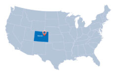 Map Of Colorado Guide Of The World