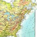 Map Of Eastern Us And Canada Nofmnofm East Coast Usa Travel Usa