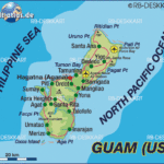 Map Of Guam Island In USA Welt Atlas De