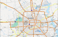 Map Of Houston Texas GIS Geography
