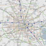 Map Of Houston United States Global 1000 Atlas