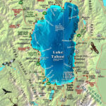 Map Of Lake Tahoe State Map