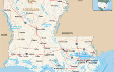 Map Of Louisiana