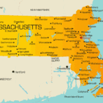 Map Of Massachusetts Guide Of The World