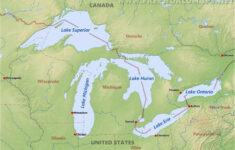 map of michigan and the great lakes secretmuseum Map Of Michigan And The Great Lakes Secretmuseum
