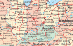 Map Of Midwest States With Cities Printable Map