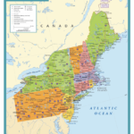 Map Of Northeast Us And Canada East Coast Usa Map Best Of Printable