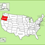 Map Of Oregon State Map Of USA United States Maps