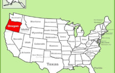 map of oregon state map of usa united states maps Map Of Oregon State Map Of USA United States Maps